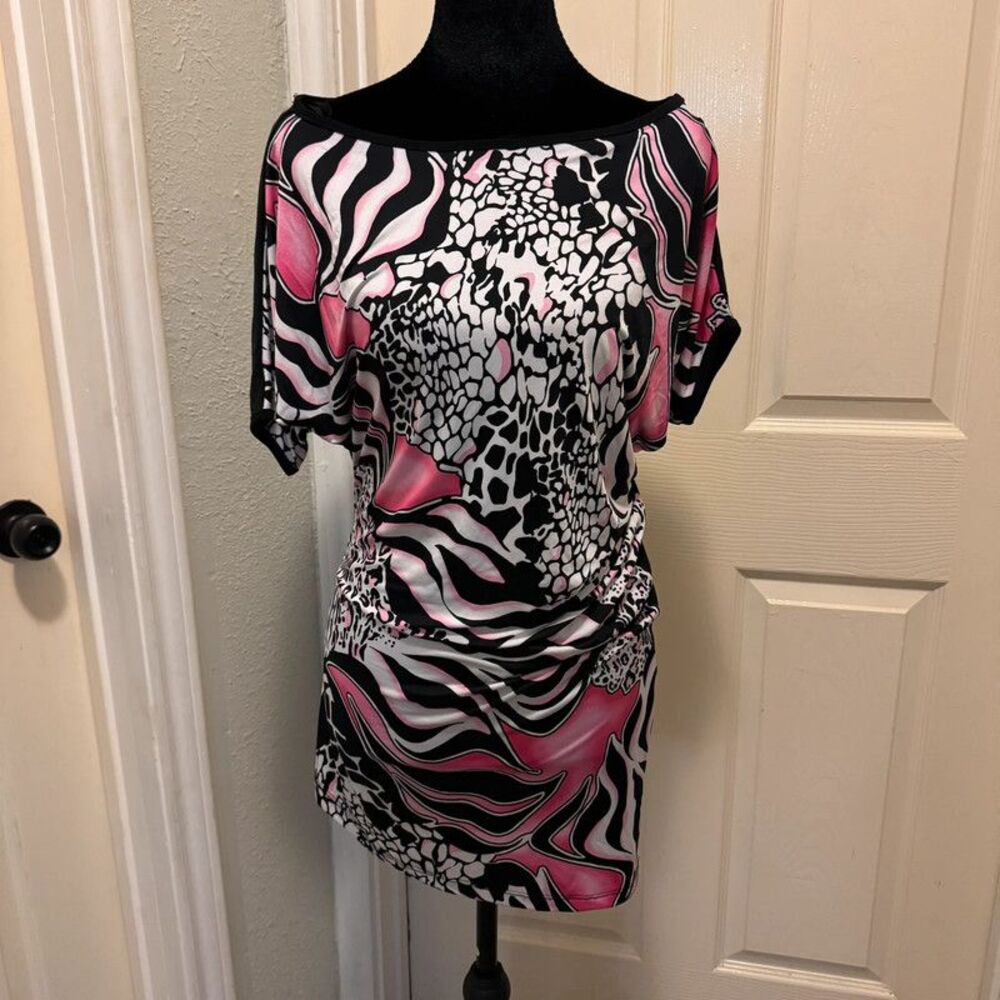 y2k tunic or mini dress off the shoulder